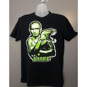 Nate The Snake Shirt Mens Large Black Dirty Couture Sports Graphic Tee MMA